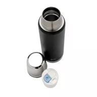 Termos 1 L, Swiss Peak, CR, otel inoxidabil, negru