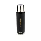 Termos 1 L, Swiss Peak, CR, otel inoxidabil, negru