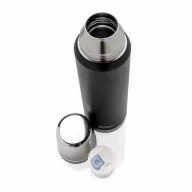 Termos 1 L, Swiss Peak, CR, otel inoxidabil, negru