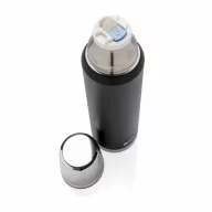 Termos 1 L, Swiss Peak, CR, otel inoxidabil, negru
