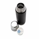 Termos 1 L, Swiss Peak, CR, otel inoxidabil, negru