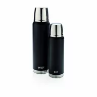 Termos 1 L, Swiss Peak, CR, otel inoxidabil, negru