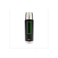 Termos 1 L, Swiss Peak, CR, otel inoxidabil, negru