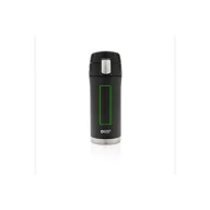   Cana termoizolanta 300 ml, fara scurgeri, perete dublu, Swiss Peak, EE, otel inoxidabil, negru