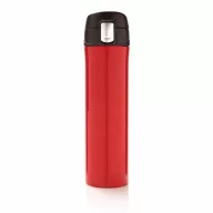   Termos 450 ml, cu inchidere usoara, Everestus, EY, otel inoxidabil, pp, rosu