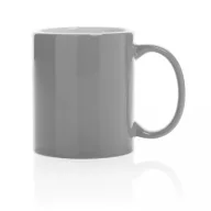   Cana clasica, Everestus, 21OCT0146, 350 ml, 8 x 8 x 9.5 x ø 8 cm, Ceramica, Gri