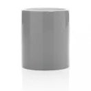 Cana clasica, Everestus, 21OCT0146, 350 ml, 8 x 8 x 9.5 x ø 8 cm, Ceramica, Gri