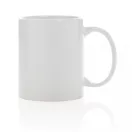 Cana clasica, Everestus, 21OCT0149, 350 ml, 8 x 8 x 9.5 x ø 8 cm, Ceramica, Alb