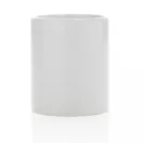 Cana clasica, Everestus, 21OCT0149, 350 ml, 8 x 8 x 9.5 x ø 8 cm, Ceramica, Alb