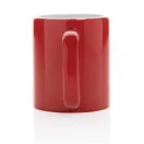 Cana clasica, Everestus, 21OCT0148, 350 ml, 8 x 8 x 9.5 x ø 8 cm, Ceramica, Rosu
