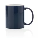 Cana clasica, Everestus, 21OCT0147, 350 ml, 8 x 8 x 9.5 x ø 8 cm, Ceramica, Albastru