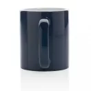 Cana clasica, Everestus, 21OCT0147, 350 ml, 8 x 8 x 9.5 x ø 8 cm, Ceramica, Albastru