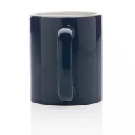   Cana clasica, Everestus, 21OCT0147, 350 ml, 8 x 8 x 9.5 x ø 8 cm, Ceramica, Albastru