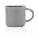 Cana vintage, Everestus, 21OCT0175, 280 ml, 8.6 x 7 x 8.2 x ø 8.6 cm, Ceramica, Gri