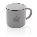 Cana vintage, Everestus, 21OCT0175, 280 ml, 8.6 x 7 x 8.2 x ø 8.6 cm, Ceramica, Gri