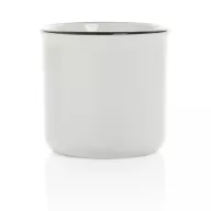   Cana vintage, Everestus, 21OCT0178, 280 ml, 8.6 x 7 x 8.2 x ø 8.6 cm, Ceramica, Alb