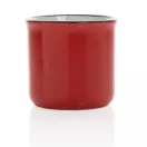 Cana vintage, Everestus, 21OCT0177, 280 ml, 8.6 x 7 x 8.2 x ø 8.6 cm, Ceramica, Rosu