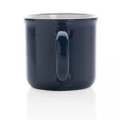Cana vintage, Everestus, 21OCT0176, 280 ml, 8.6 x 7 x 8.2 x ø 8.6 cm, Ceramica, Albastru