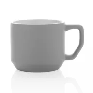   Cana moderna, Everestus, 21OCT0158, 350 ml, 9 x 7 x 8 x ø 9 cm, Ceramica, Gri