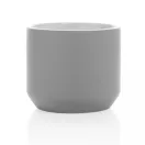 Cana moderna, Everestus, 21OCT0158, 350 ml, 9 x 7 x 8 x ø 9 cm, Ceramica, Gri