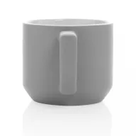   Cana moderna, Everestus, 21OCT0158, 350 ml, 9 x 7 x 8 x ø 9 cm, Ceramica, Gri