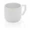 Cana moderna, Everestus, 21OCT0161, 350 ml, 9 x 7 x 8 x ø 9 cm, Ceramica, Alb