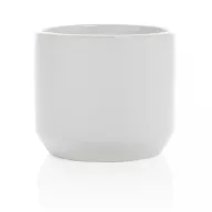   Cana moderna, Everestus, 21OCT0161, 350 ml, 9 x 7 x 8 x ø 9 cm, Ceramica, Alb