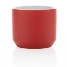 Cana moderna, Everestus, 21OCT0160, 350 ml, 9 x 7 x 8 x ø 9 cm, Ceramica, Rosu