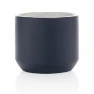   Cana moderna, Everestus, 21OCT0159, 350 ml, 9 x 7 x 8 x ø 9 cm, Ceramica, Albastru