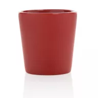   Cana moderna, Everestus, 21OCT0154, 300 ml, 8.4 x 6.6 x 8.9 x ø 8.4 cm, Ceramica, Rosu