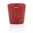 Cana moderna, Everestus, 21OCT0154, 300 ml, 8.4 x 6.6 x 8.9 x ø 8.4 cm, Ceramica, Rosu