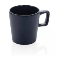   Cana moderna, Everestus, 21OCT0153, 300 ml, 8.4 x 6.6 x 8.9 x ø 8.4 cm, Ceramica, Albastru