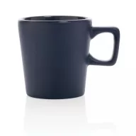   Cana moderna, Everestus, 21OCT0153, 300 ml, 8.4 x 6.6 x 8.9 x ø 8.4 cm, Ceramica, Albastru