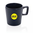 Cana moderna, Everestus, 21OCT0153, 300 ml, 8.4 x 6.6 x 8.9 x ø 8.4 cm, Ceramica, Albastru