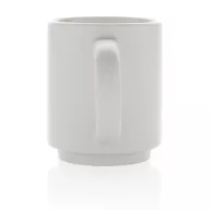   Cana, Everestus, 18SEP2604, 180 ml, 6.8x5.5x8x Ø6.8 cm, Ceramica, Alb
