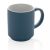 Cana, Everestus, 18SEP2600, 180 ml, 6.8x5.5x8x Ø6.8 cm, Ceramica, Albastru