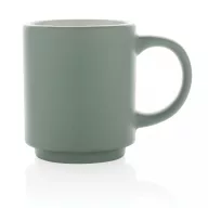   Cana, Everestus, 18SEP2601, 180 ml, 6.8x5.5x8x Ø6.8 cm, Ceramica, Verde