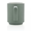 Cana, Everestus, 18SEP2601, 180 ml, 6.8x5.5x8x Ø6.8 cm, Ceramica, Verde