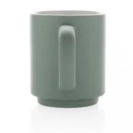   Cana, Everestus, 18SEP2601, 180 ml, 6.8x5.5x8x Ø6.8 cm, Ceramica, Verde