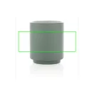 Cana, Everestus, 18SEP2601, 180 ml, 6.8x5.5x8x Ø6.8 cm, Ceramica, Verde