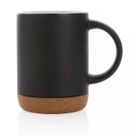   Cana, Everestus, 18SEP2588, 280 ml, 7.6x6x10.5x Ø7.6 cm, Ceramica, Negru
