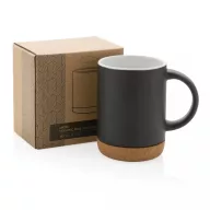   Cana, Everestus, 18SEP2588, 280 ml, 7.6x6x10.5x Ø7.6 cm, Ceramica, Negru