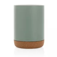   Cana, Everestus, 18SEP2591, 280 ml, 7.6x6x10.5x Ø7.6 cm, Ceramica, Verde