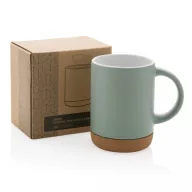   Cana, Everestus, 18SEP2591, 280 ml, 7.6x6x10.5x Ø7.6 cm, Ceramica, Verde