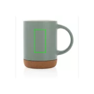   Cana, Everestus, 18SEP2591, 280 ml, 7.6x6x10.5x Ø7.6 cm, Ceramica, Verde
