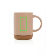   Cana, Everestus, 18SEP2590, 280 ml, 7.6x6x10.5x Ø7.6 cm, Ceramica, Maro
