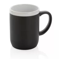   Cana, Everestus, 18SEP2594, 300 ml, 7.5x6.5x10x Ø7.5 cm, Ceramica, Negru