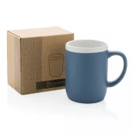   Cana, Everestus, 18SEP2595, 300 ml, 7.5x6.5x10x Ø7.5 cm, Ceramica, Albastru