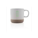 Cana, Everestus, 42FEB230432, 360 ml, 8.8xØ8.8 cm, Ceramica, Alb