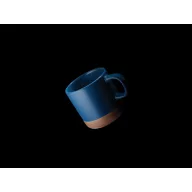   Cana, Everestus, 42FEB230429, 360 ml, 8.8xØ8.8 cm, Ceramica, Albastru